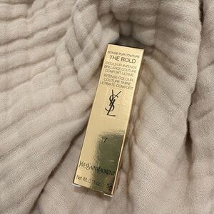 Yves Saint Laurent The Bold Rouge Pur Couture Lipstick Box in Black and Gold